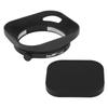 Haoge Square Metal Lens Hood for Leica Summicron 35mm 35mm f2 35mm f2 and 28mm ASPH lenses LH-M36B f2, Summicron-M (6-element, 7-element, 8-element),