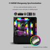 COOLMOON CM-GH2 5V 3Pin ARGB Кронштейн для видеокарты Компьютерный держатель для графической карты VGA