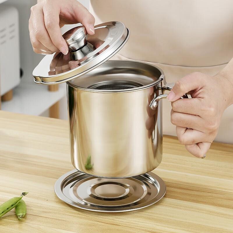 BAYCO Масленка из нержавеющей стали 304 с ситечком