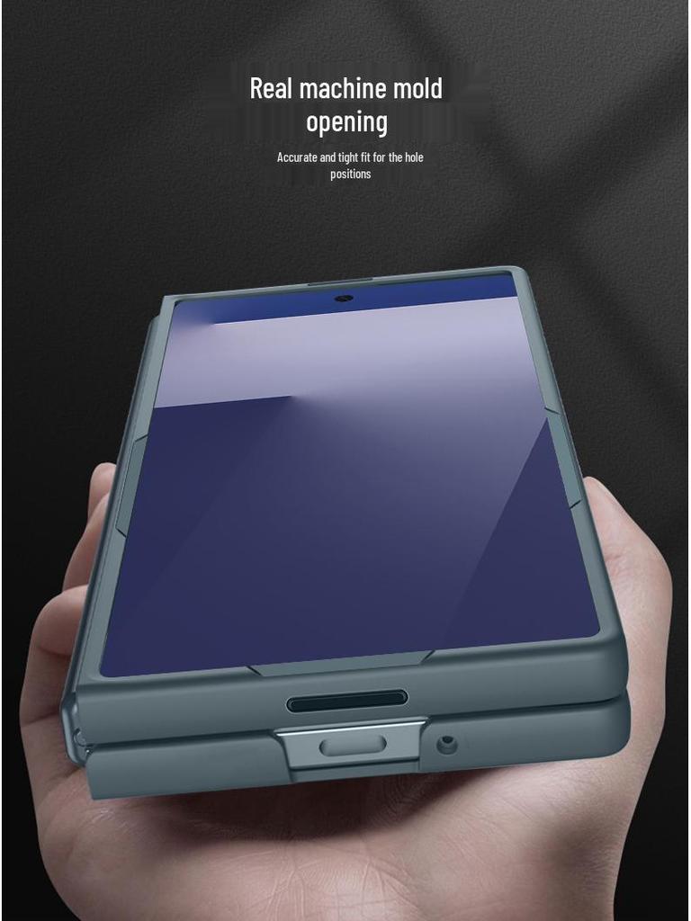 Ультратонкий матовый чехол для телефона Samsung ZFold7: Модный, Однотонный, Складной Защитный Чехол
