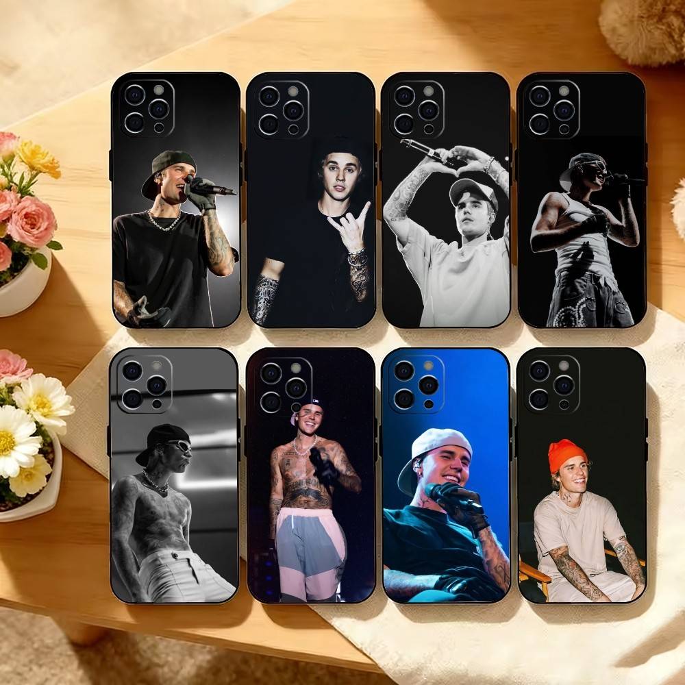 Чехол для телефона S-Singer Beliebers Силиконовый Мягкий Для IPhone 17 16 15 14 13 12 11 X XR Plus Pro Max Plus