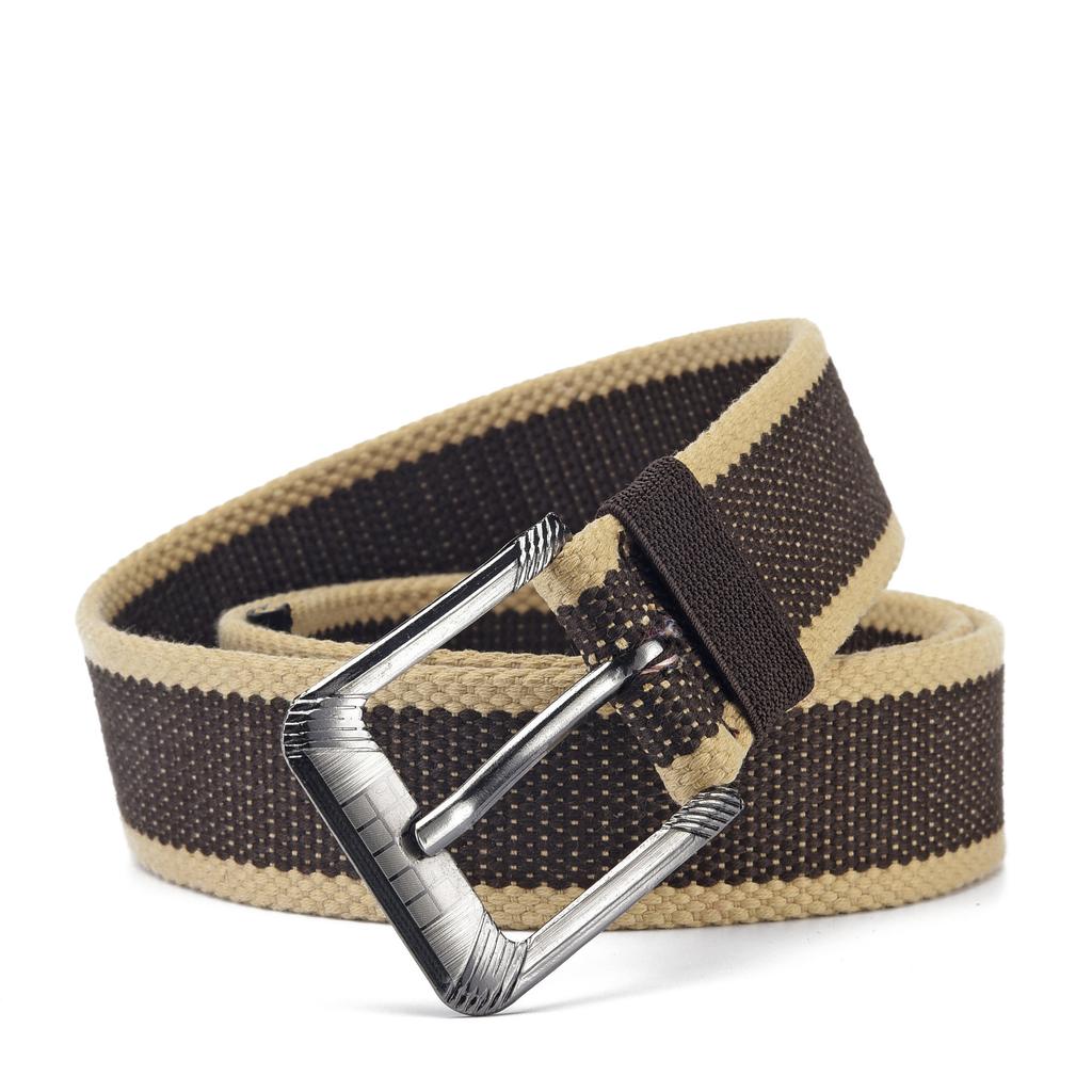 Pin Buckle Belt Alloy Nylon Belt Men'S Leisure Outdoor Sports