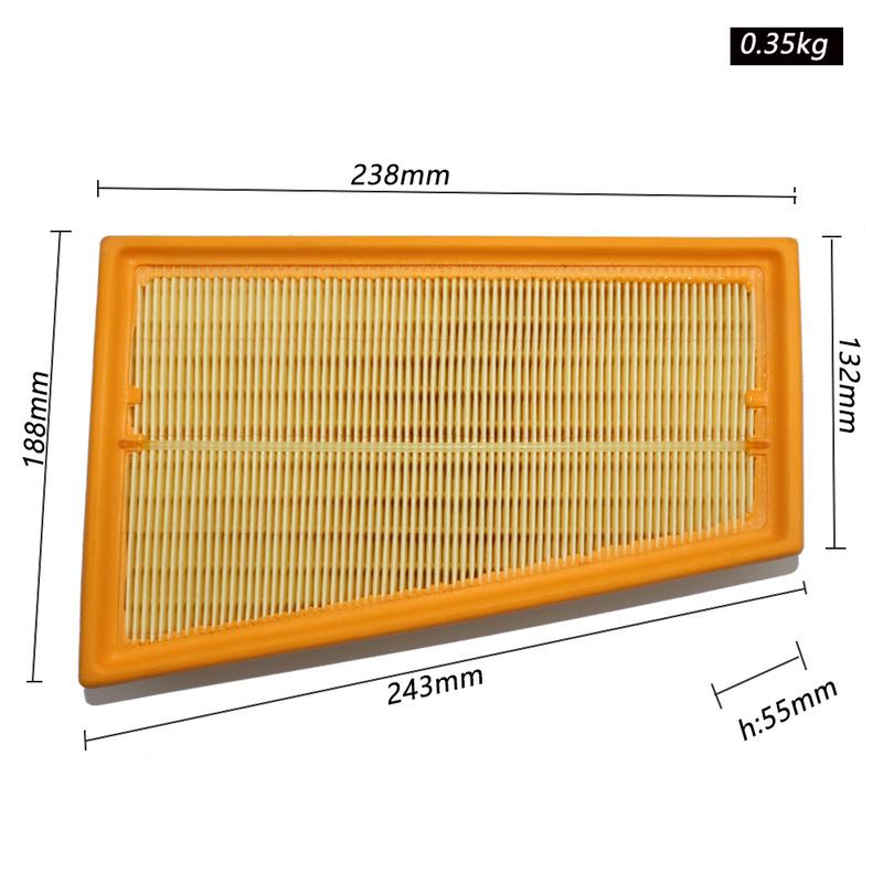 Car Engine Air Filter for Renault Scenic II Megane III 2003 2004 2005 2006 2007 2008 2009 8200371661