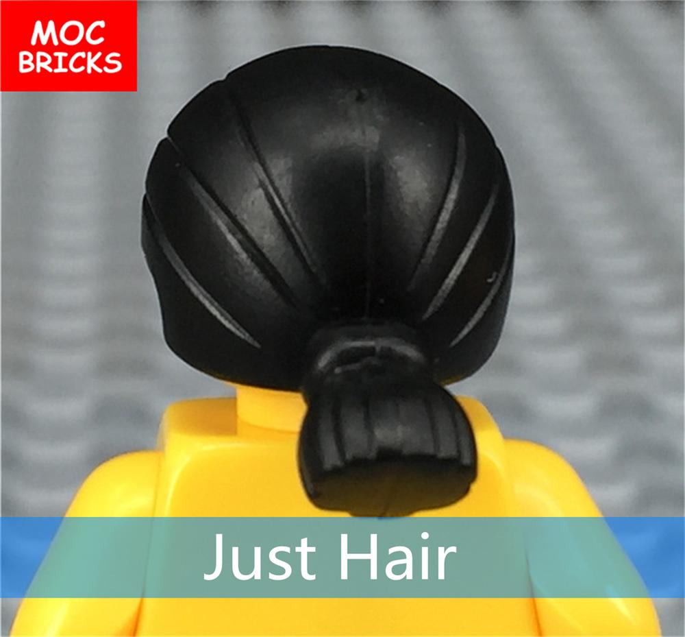 10 шт./лот Детали MOC Мужские прически Фигурка Игрушка Детские развивающие строительные блоки Собранные игрушки