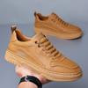 Fashion Brand Men's Outdoor Comfortable Wear-resistant Sports and Leisure Shoes High-quality Autumn New Men Leather Leisure Board Shoes