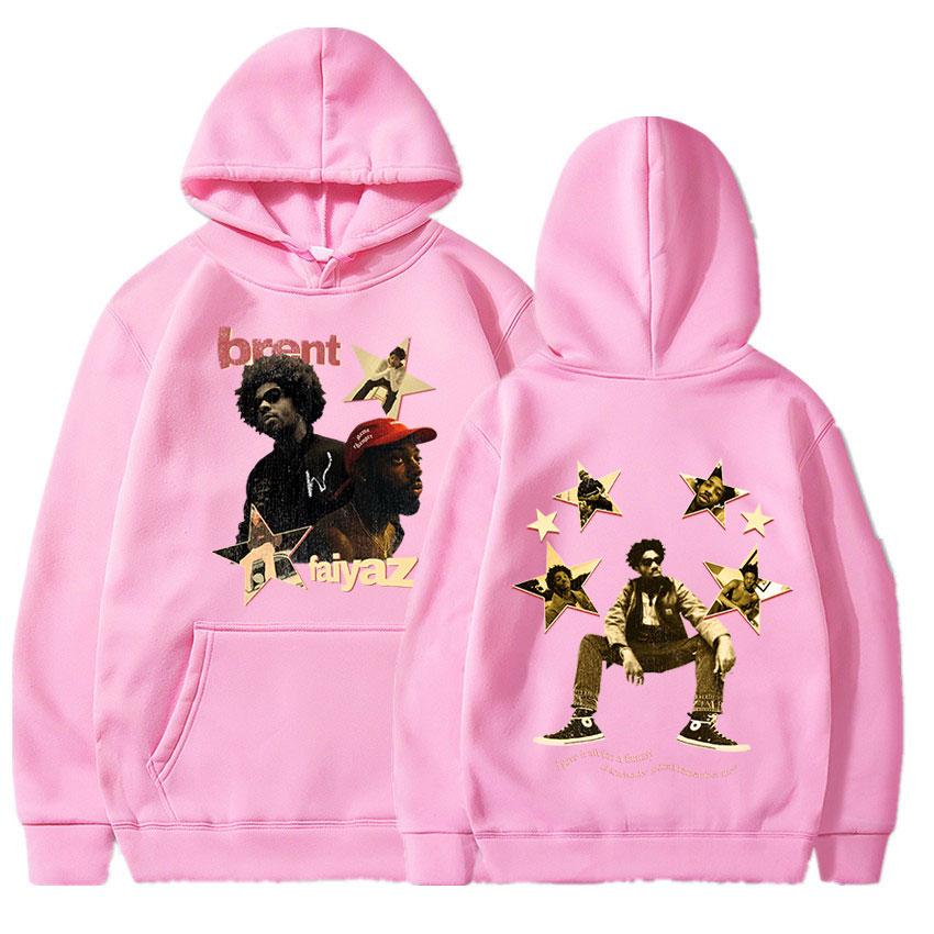 Толстовка с капюшоном для рэпера Brent Faiyaz, толстовка с длинными рукавами и принтом музыкального альбома, винтажная уличная одежда в стиле хип-хоп, пуловеры большого размера в готическом стиле унисекс