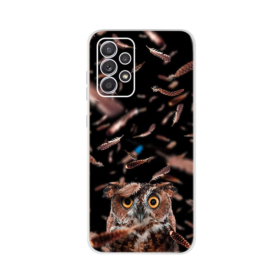 Cute Cat Cover For Samsung Galaxy A32 Case SM-A325F Soft TPU Slim Fundas For Samsung A32 A 32 5G A326B Phone Cases Coque Bumper