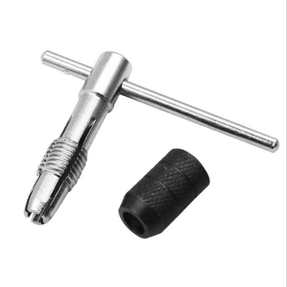 M3-M8 M3-M6 Tap Holder Reversible T-handle Single Tap Wrench Tapping Threading Tool