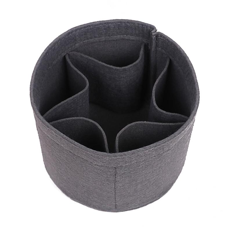 Женская косметичка, простая женская фетровая сумка-ведро, удобная портативная косметичка для отдыха, вместительная сумка для хранения