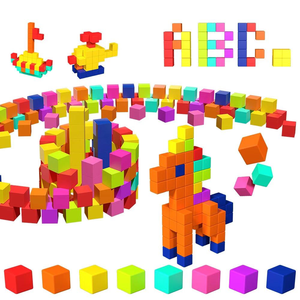 Children Puzzle Toy Building Blocks Set Used For Enlightenment And Development Brain Power And Large Particle Block