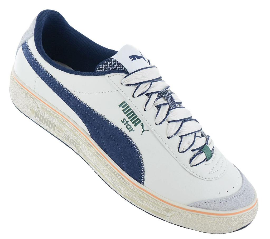 Puma Star Skateserve - Мужские кроссовки Кожаные белые 395386-01 ОРИГИНАЛ