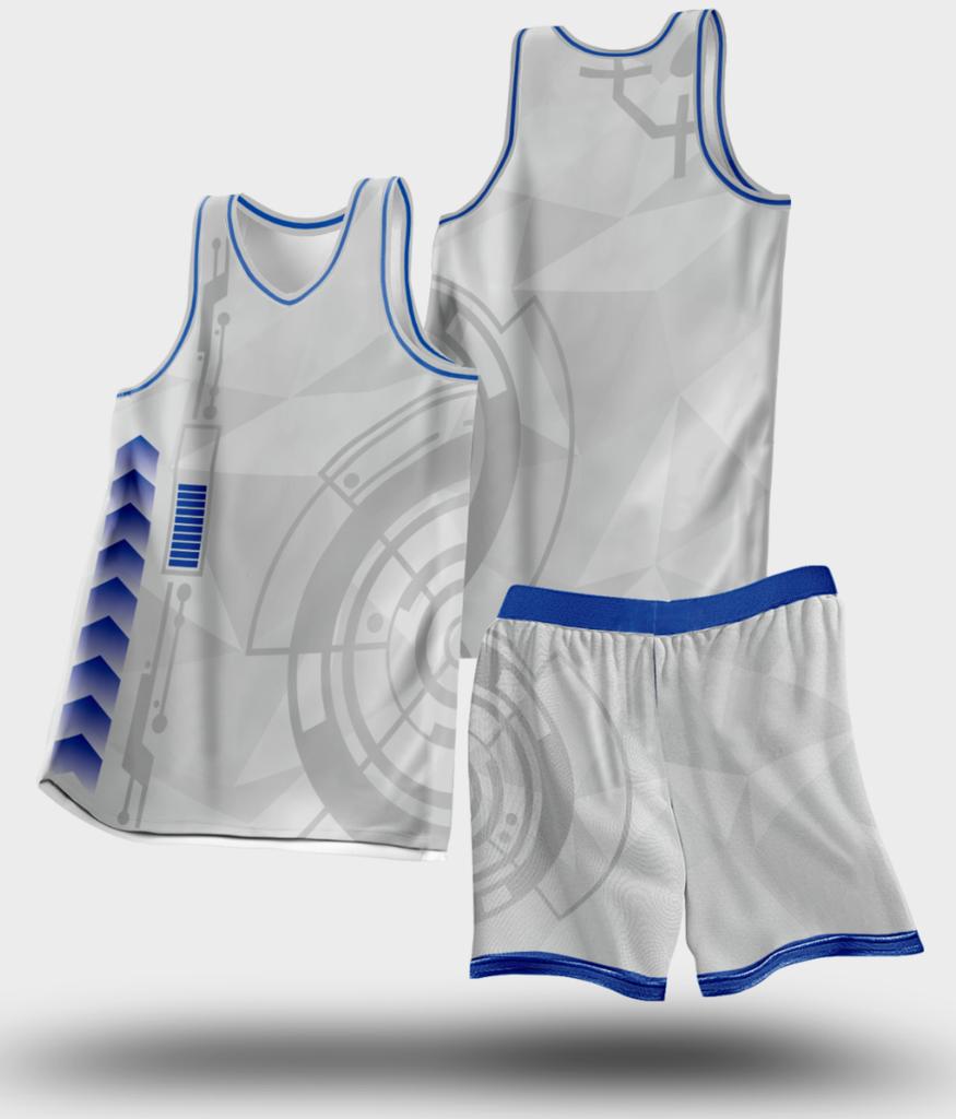 Digital printing basketball jersey set men's and women's game sports jersey training camp team full body printing personalized jersey customization
