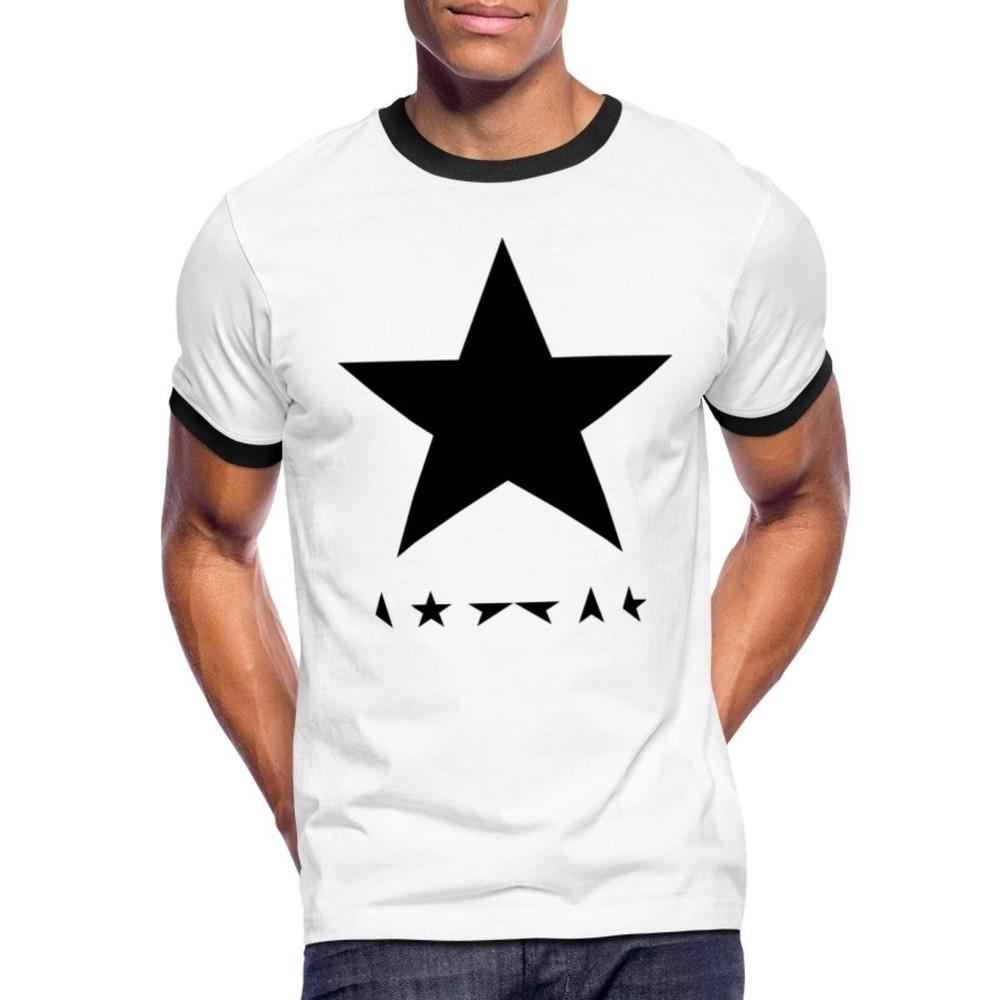 David Bowie Blackstar Men's Ringer T-Shirt