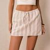 Drawstring Skorts Women Loose Fit Pajama Pants Trendy Beach Shorts  Sleepwear