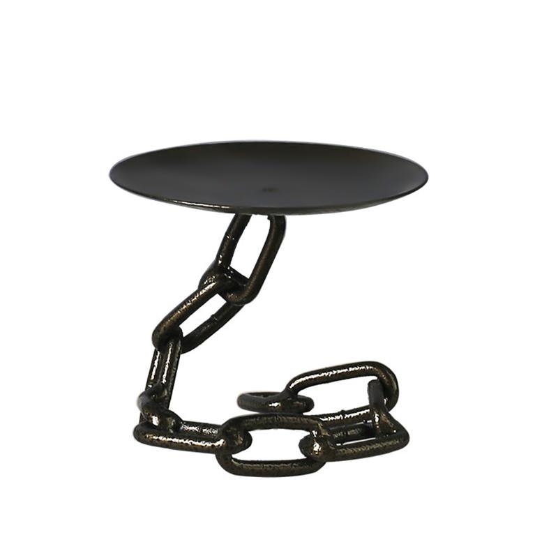 1 шт. Подсвечник-цепочка в виде бабочки из железа, подсвечник-цепочка, украшения для стола, предметы интерьера