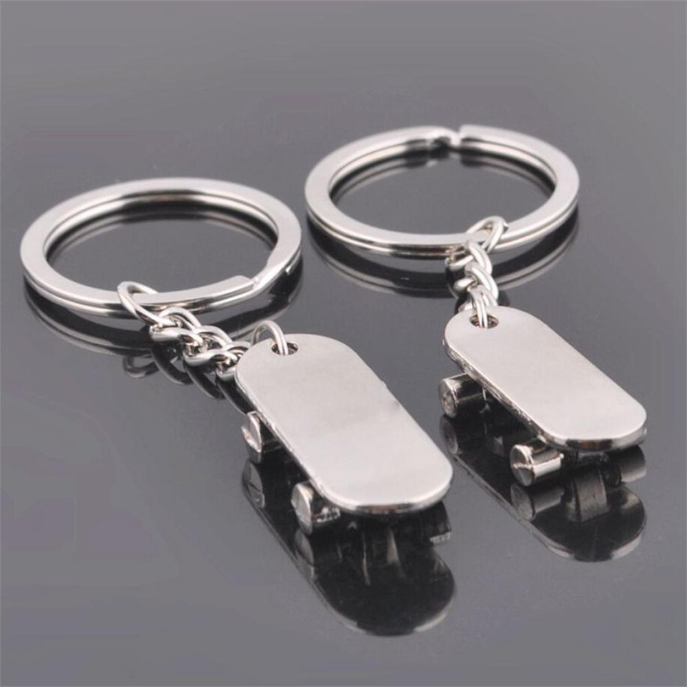Металлический кулон держатель для ключей сумка кулон скейтборд брелок скутер брелок ювелирные изделия подарок держатель для ключей