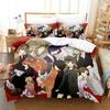 Аниме Natsume Book of Friends Nyanko Комплект постельного белья для мальчиков и девочек Twin Queen Size Пододеяльник Наволочка Кровать для детей и взрослых