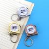 Etractable Mini Keychan Tape 2M Measure Measure Key Chain New Snail Measuring Tape