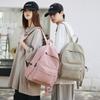 School Bag Korean Version Ins High Value Backpack Early High Birth Girl Casual Simple Commute Versatile Large Capacity