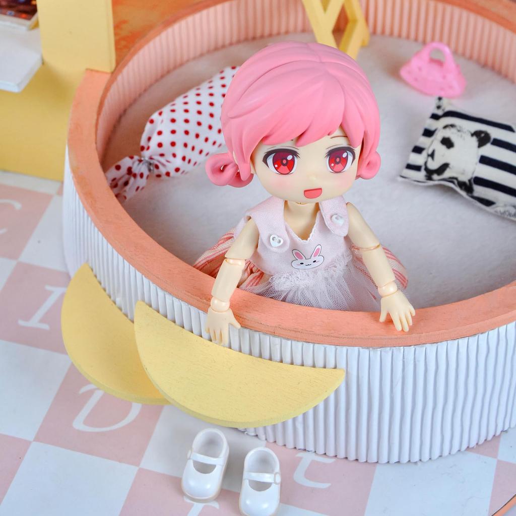 YMY Подвижная шарнирная кукла Ob11 112 Bjd Игрушки, включая голову куклы Gsc, тело, одежду, обувь для мальчиков и девочек, подарки