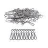 50pc Fishing Tackle Fishhook Connector Solid Enforce Fishing Pin Snaps Connector