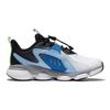 Детские кроссовки Li Ning с нескользящей подошвой, амортизирующие, износостойкие, с эффектом отскока, низкие, для бега, детские кроссовки, бело-синие YKFS008-5