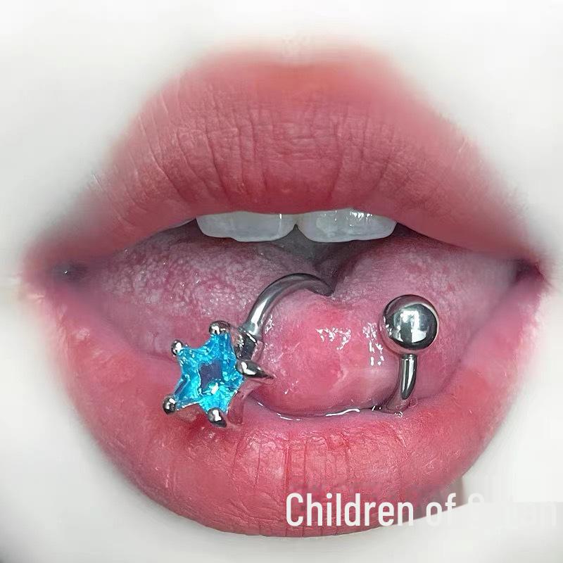 S-образный язычок из титановой стали «Дитя Сатаны»