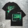 Футболка O Negative World Coming Down Винтажная Гот-группа Оверсайз Хлопок Мужская Женская Уличная одежда Харадзюку Женская Мужская Одежда