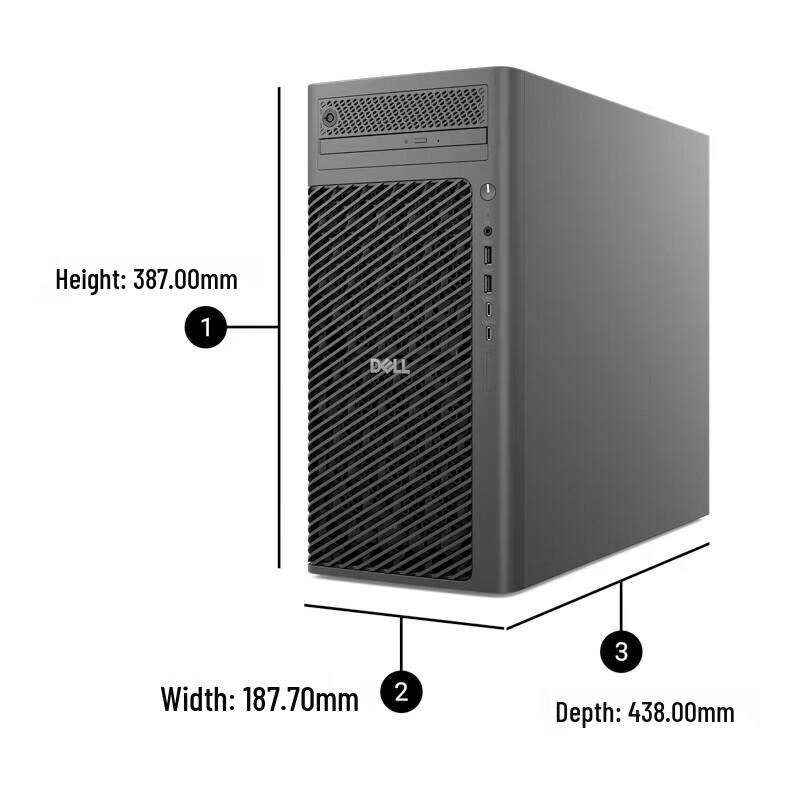 Dell Pro Max T2 Tower AI/Rendering Workstation (CN version)