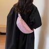 Женская модная сумка через плечо из ПУ кожи с пайетками, однотонная, с регулируемым ремнем, сияющая сумка на одно плечо