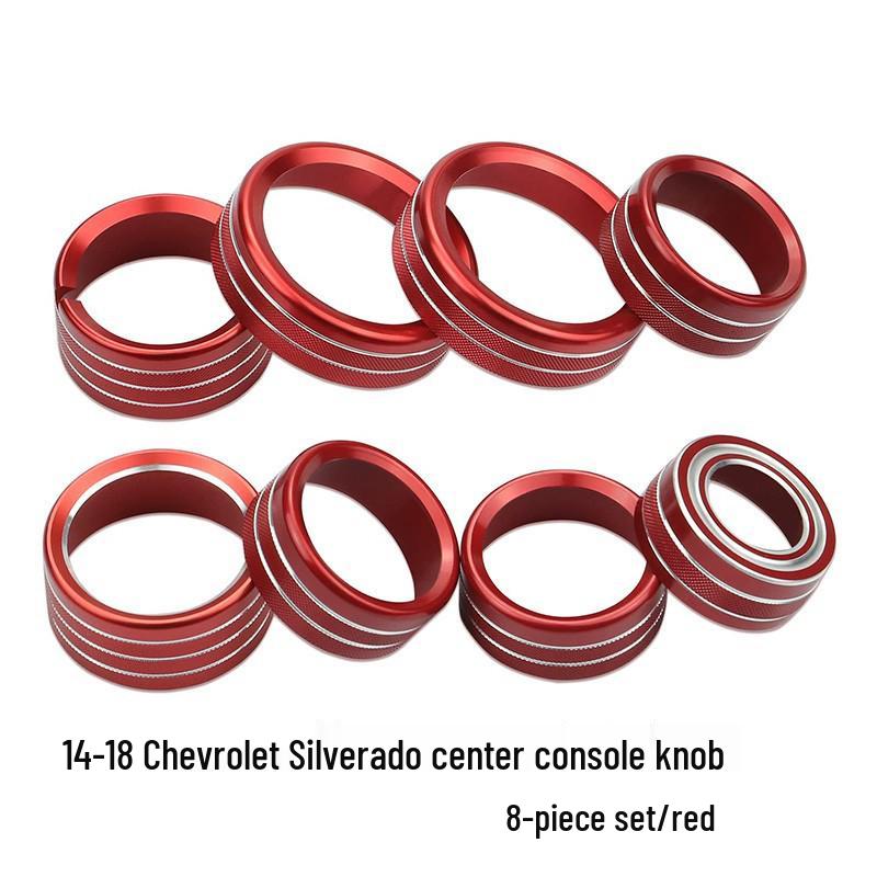 14-18 Chevy Silverado A/C Audio Knob Ring - Interior Modification