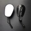 Черное мотоциклетное зеркало, конические боковые зеркала заднего вида с коротким стержнем для Harley Sportster XL 883 1200 Heritage Softail Fatboy