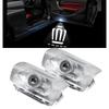Ltsplay Crown Athlete Majesta 210 200 Dedicated Door Welcome Lights with HD Logo Adjustable Car Courtesy Lamps of for Athlete Majesta 17 18 and Crown