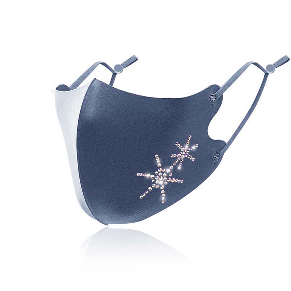 Защита Стразы Анти-загрязнение Многоразовая Противодымчатая Пылезащитная Маска для лица Медицинская Маска для лица