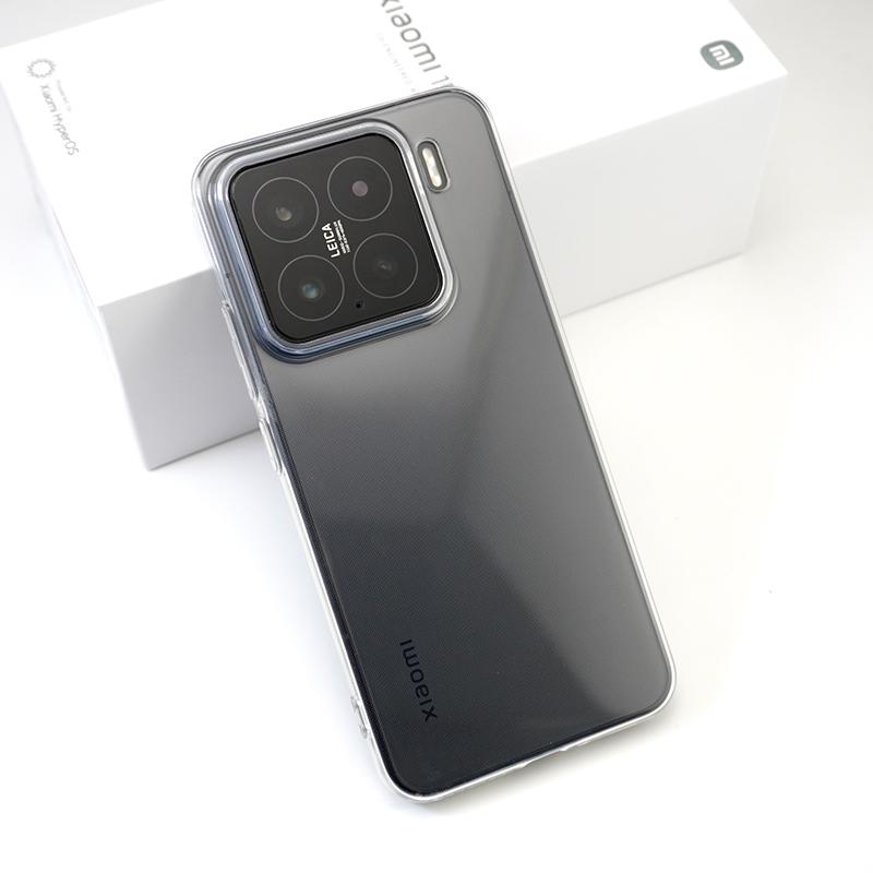 Прозрачный силиконовый мягкий чехол для Xiaomi 15 15T 14 14T 13 13T Pro Прозрачная ультратонкая задняя крышка-накладка для Xiaomi 15 Ultra Coque