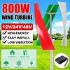 Energy Windmill 400W/600W/800W 12V/24V/48V Lantern Vertical Axis Permanent Maglev Wind Turbine Generator with MPPT Controller