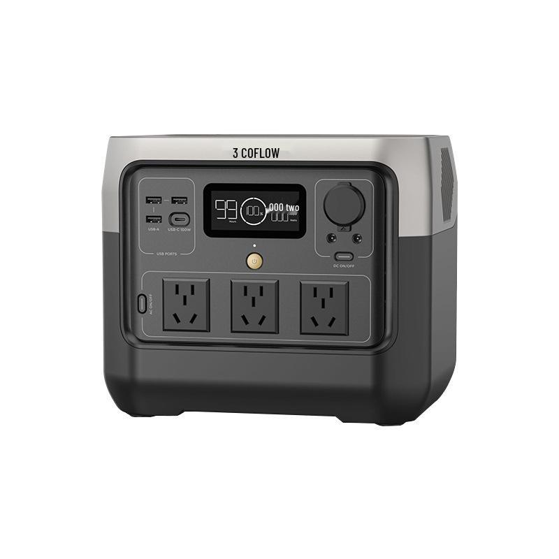 EcoFlow 2Pro 220В Высокомощный Портативный Наружный Резервный Источник Питания на Литий-Железо-Фосфате