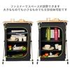 ATEPA Outdoor Kitchen Folding Cooking Bamboo 3 Tier Made of Load Capacity Storage Bag Included Table, Multi-Kitchen Table, Workbench, Stable,