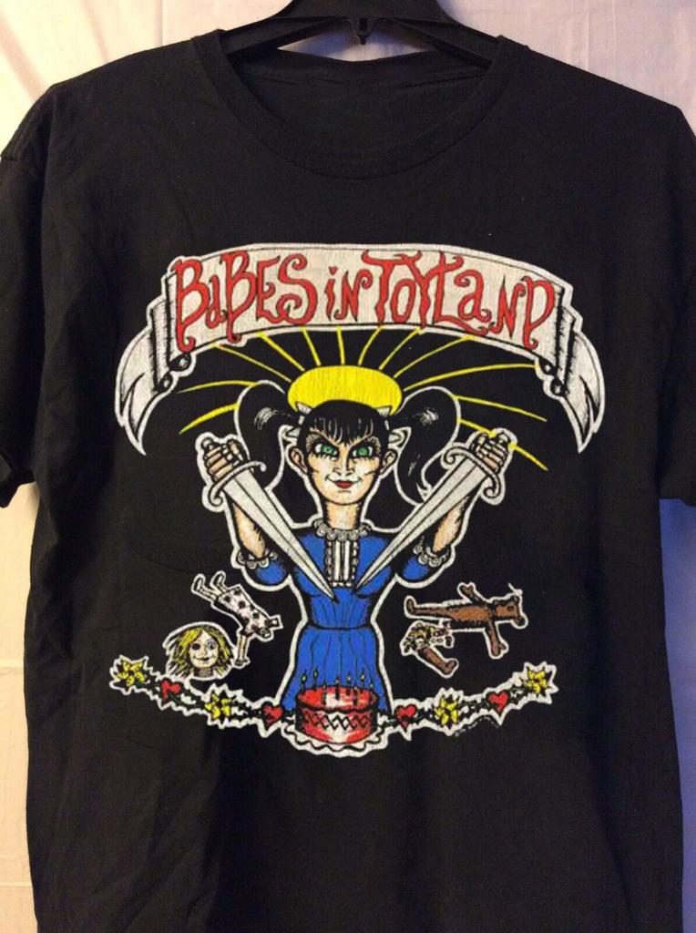 Collection Babes in Toyland Cotton Black T-shirt