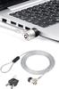 Wire Lock for Laptop Standard Slot Kensington Wire Length Cylinder Lock Swing E-Supply 1.5m Anti-Theft EEX-SLKST1