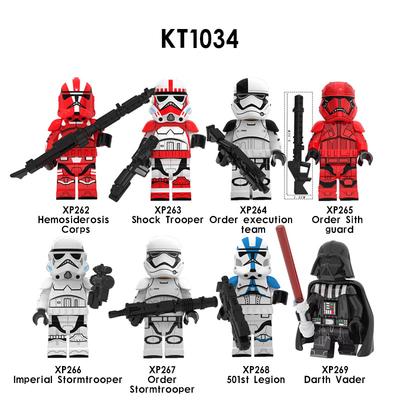 KT1034 Конструктор Star Wars, Совместим с кубиками Lego, Креативная модель для сборки, Подарок для детей Мальчиков Девочек