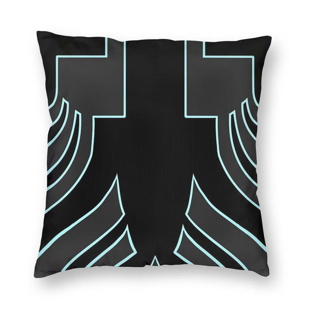 Nocturne Demi-Fiend Hitoshura Square Pillowcase Polyester Linen Velvet Printed Decor Throw Pillow Case Home Cushion Cover 45X45