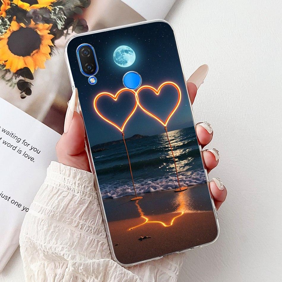 Для Huawei Nova 3i INE-LX1 INE-LX2 Чехол для телефона с рисунком «Крутой Дракон и Тигр» Для Huawei Nova3i Мягкие силиконовые TPU чехлы