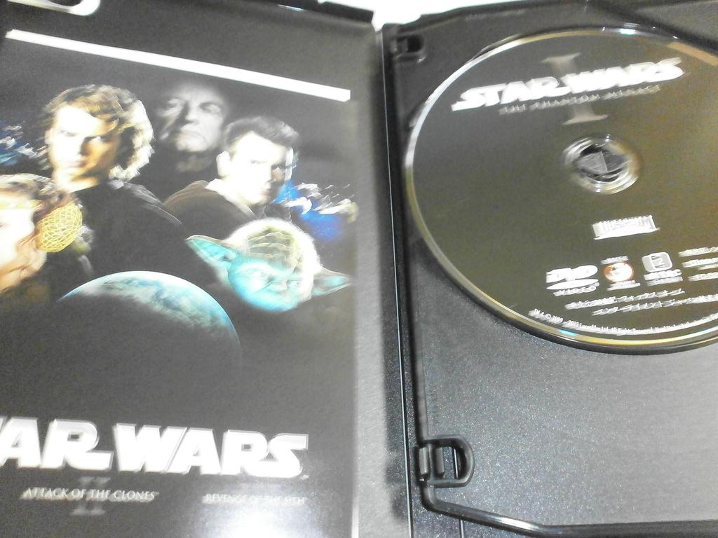 DVD Бокс-сет Трилогии Приквелов Звёздных Войн Пресс-лимитированный (3 диска) (Первое издание)