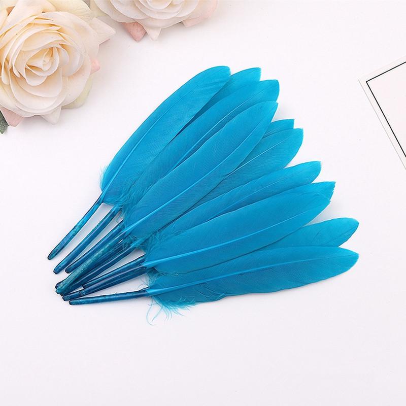 20/100pcs Duck Feathers DIY Feathers for Jewelry Making Plumes Earring Home Wedding Decoration Plumas Crafts Accessories 10-15CM