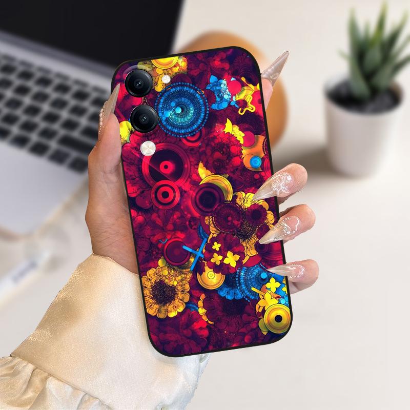 Чехол для vivo Y29s 5G Y 29S Мягкий силикон ТПУ Чехлы для телефона Для Vivo Y04 Y 04 4G Защитные Fundas Coque Мультяшные Милые Животные