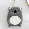Super Absorbent Hand Towel Children's Cartoon Animals Dishcloth Quick Drying Microfiber Towel Koala Elephant Hippo Fox Owl Style Kitchen Dishes Cloth