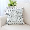 Simple Green Series Patterns Throw Pillow Cover With Short Plush Print Living Room Sofa Decoration Cushion Cover Pillow Covers