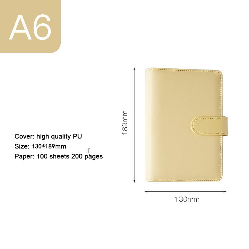 (Бесплатная гравировка логотипа) Студенческий блокнот A5/A6 в твердом футляре с магнитной пряжкой, содержит металлический переплет, дневник, блокнот, справочник