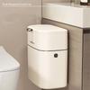 Slim Wall-Mounted Trash Can - High-Capacity, Lidded & Space-Saving for Kitchen, Living Room & Toilet